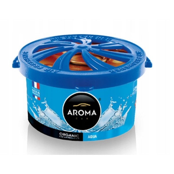 

Ароматизатор банка Aroma Car Organic Aqua, Разноцветный