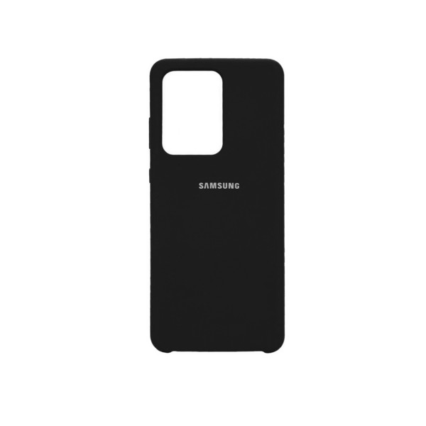 Чехол Samsung Note 20 Silicone Cover черный