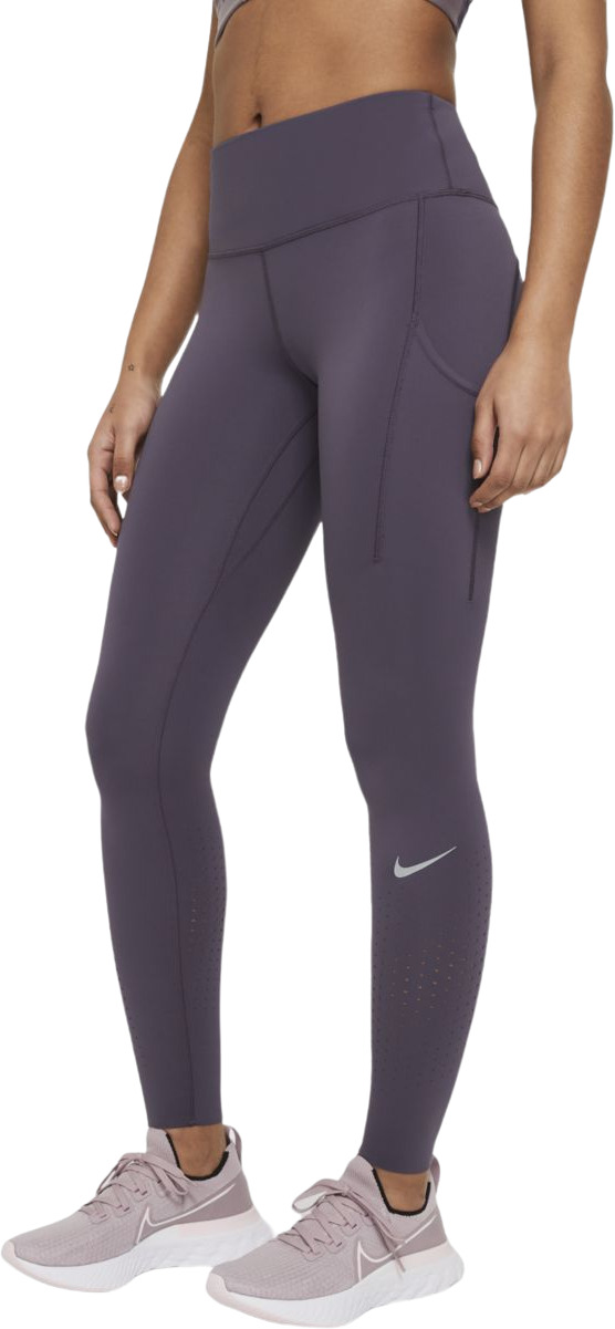 

Тайтсы женские Nike CN8041-573 фиолетовые XL, CN8041-573