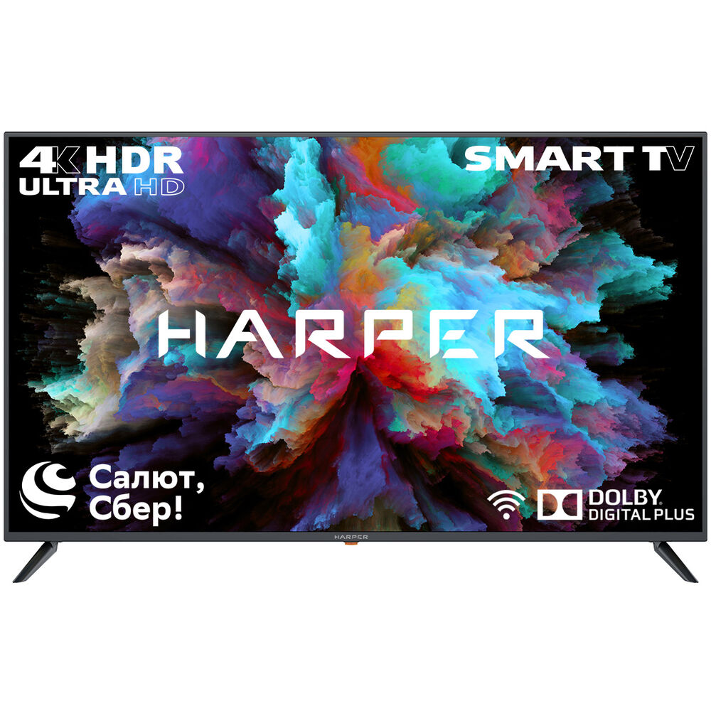 фото Tft va телевизор 4k ultra hd harper 58u710ts