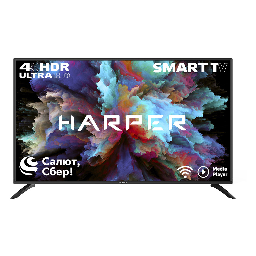 Телевизор Harper 50U610TS, 50"(127 см), UHD 4K
