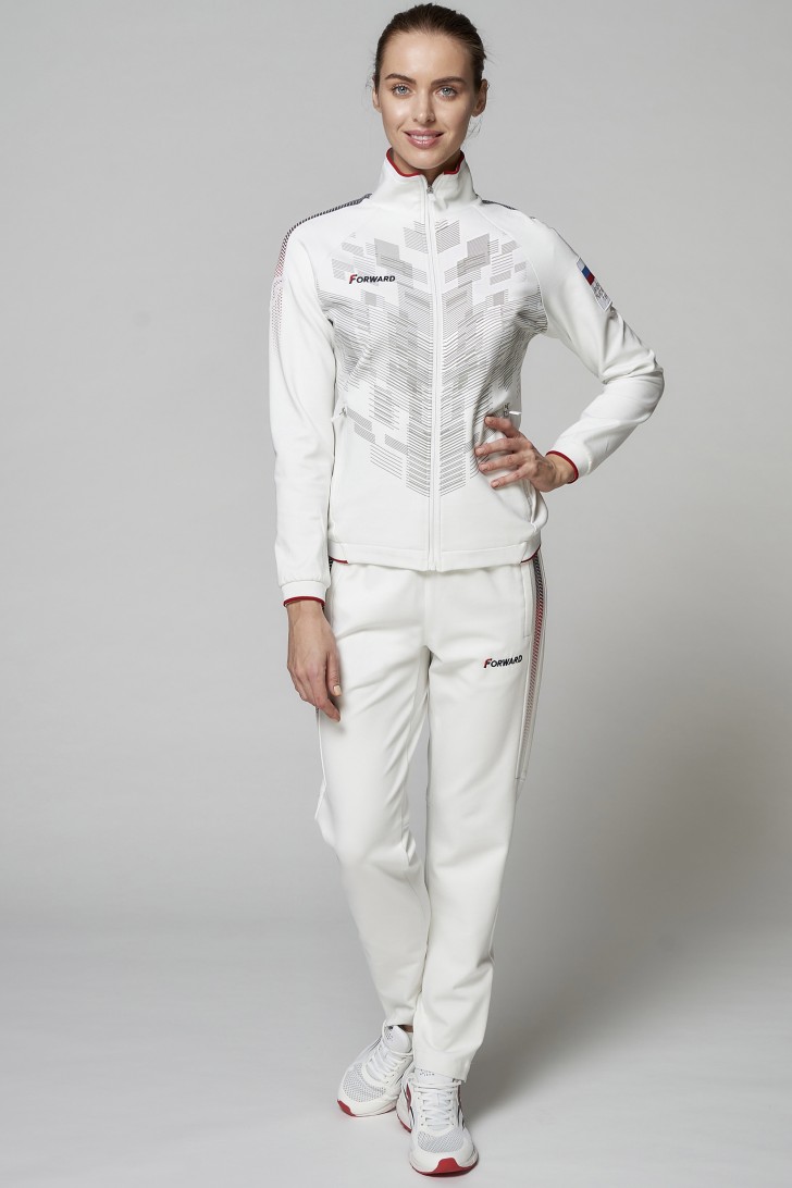 Спортивный костюм форвард женский белый