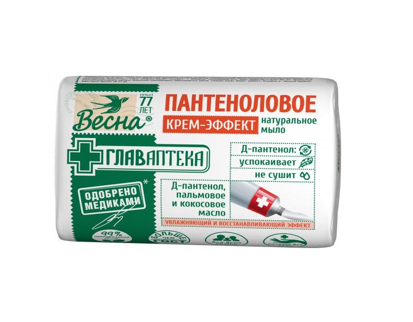 

Туалетное мыло Весна Пантеноловое 90 г