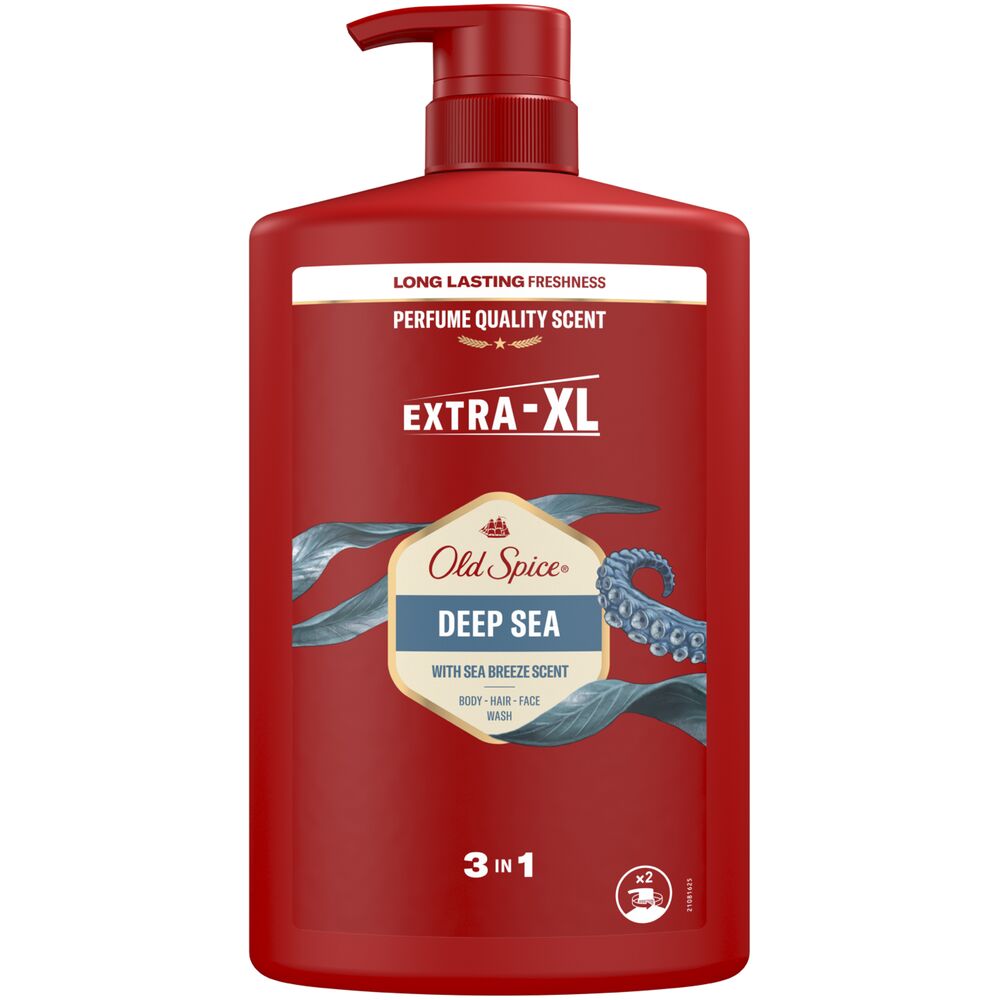 Гель для душа Old Spice 3в1 Deep Sea 1 л