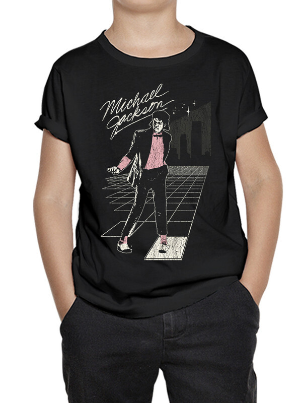 фото Футболка д/мальч. dreamshirts studio майкл джексон / michael jackson в цв. черный р.122