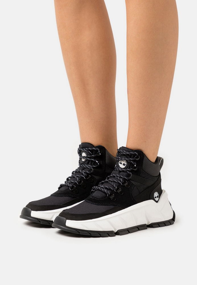 

Кроссовки женские Timberland TI111A0FP черные 37 EU, Черный, TI111A0FP