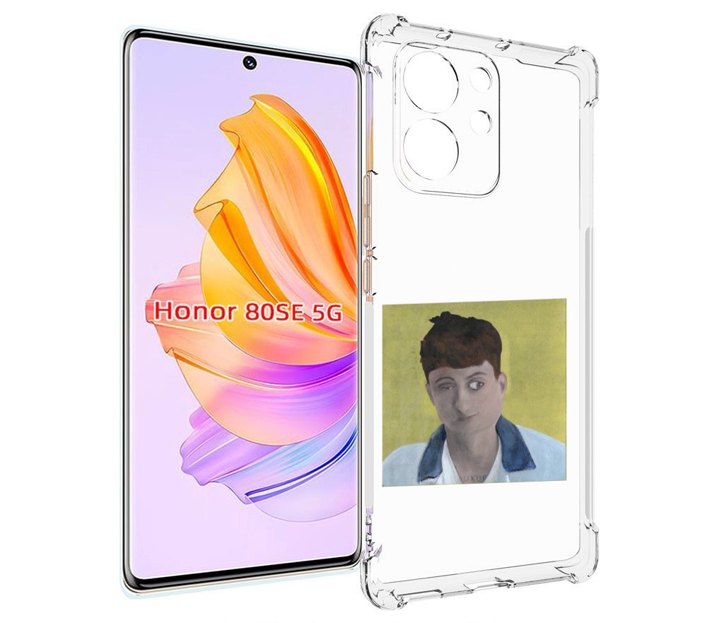 

Чехол MyPads Stay Ugly Boulevard Depo для Honor 80 SE, Прозрачный, Tocco