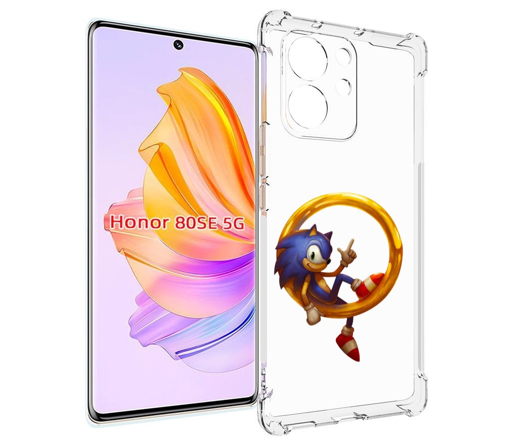 

Чехол MyPads Sonic-R для Honor 80 SE, Прозрачный, Tocco