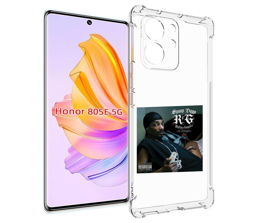 

Чехол MyPads Snoop Dogg R&G (RHYTHM & GANGSTA) для Honor 80 SE, Прозрачный, Tocco