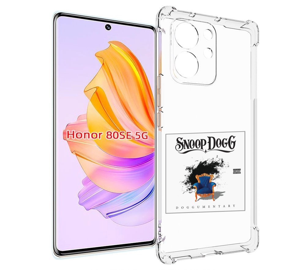 

Чехол MyPads Snoop Dogg DOGGUMENTARY для Honor 80 SE, Прозрачный, Tocco