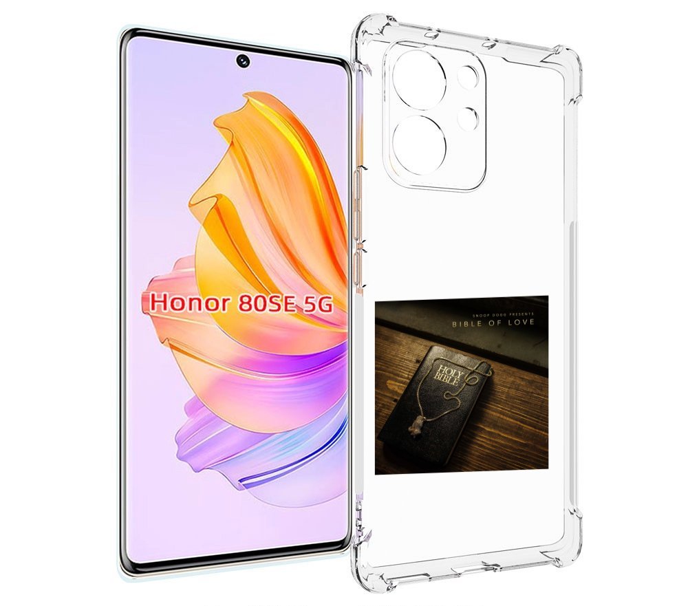 

Чехол MyPads Snoop Dogg BIBLE OF LOVE для Honor 80 SE, Прозрачный, Tocco