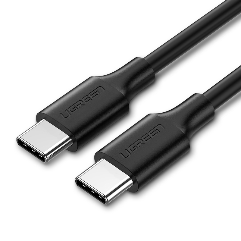 Кабель USB Type-C-USB Type-C uGreen US286 3 м черный