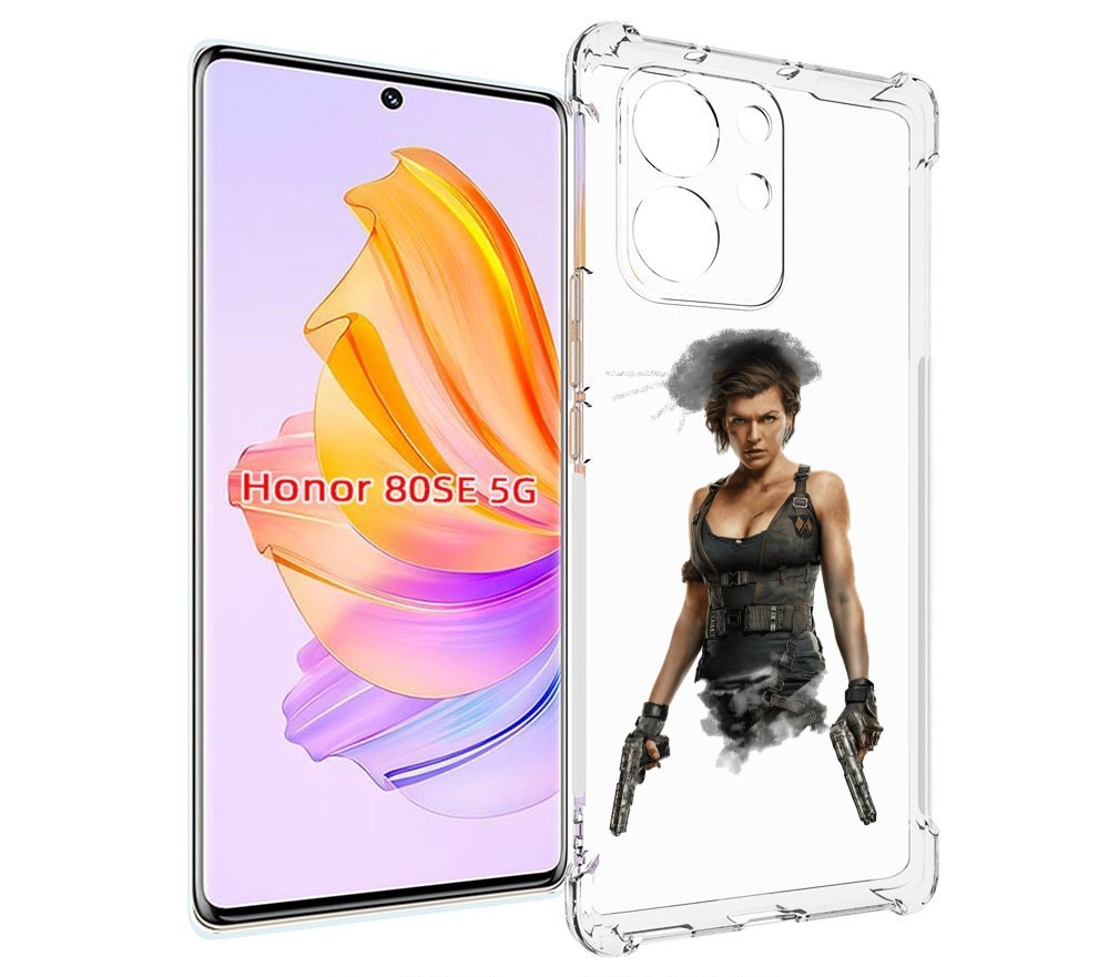 

Чехол MyPads Resident-Evil для Honor 80 SE, Прозрачный, Tocco