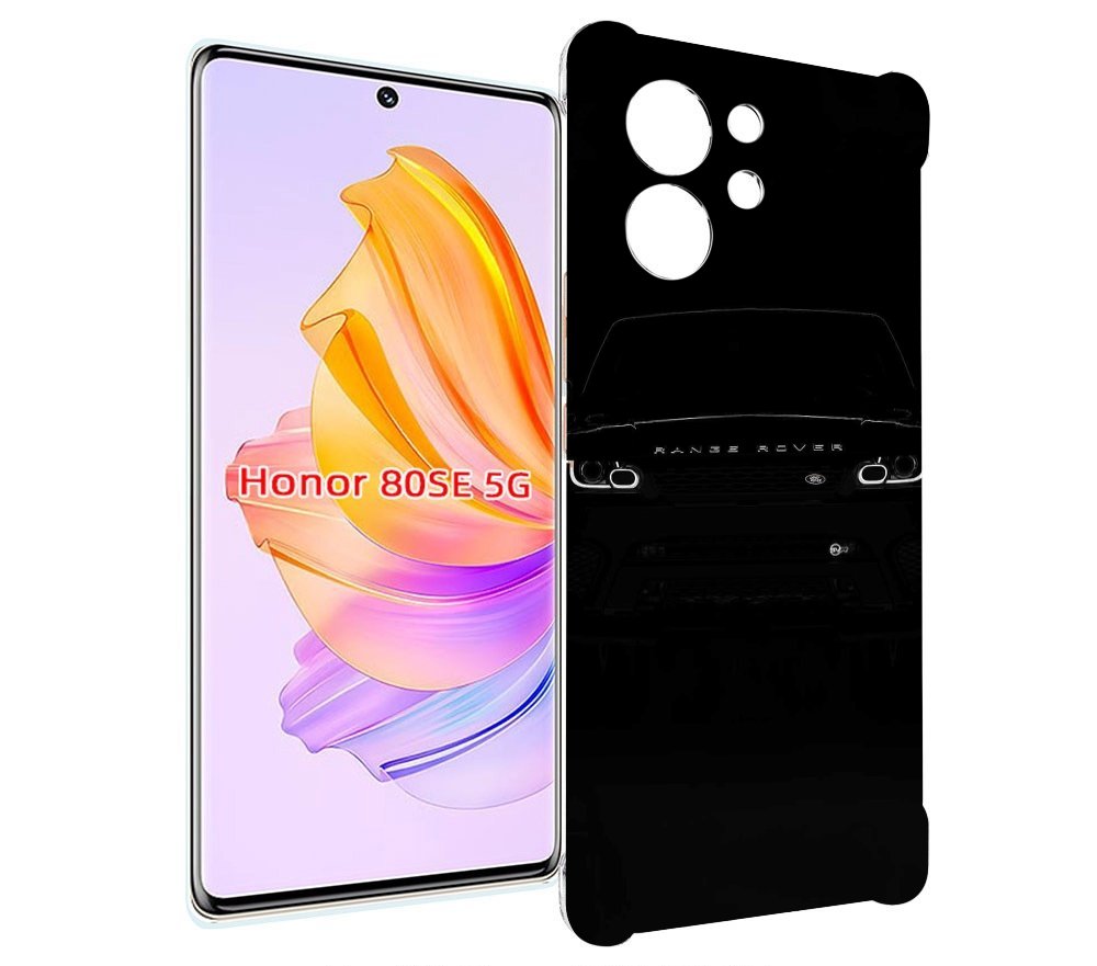 

Чехол MyPads Range-rover ренж ровер для Honor 80 SE, Прозрачный, Tocco