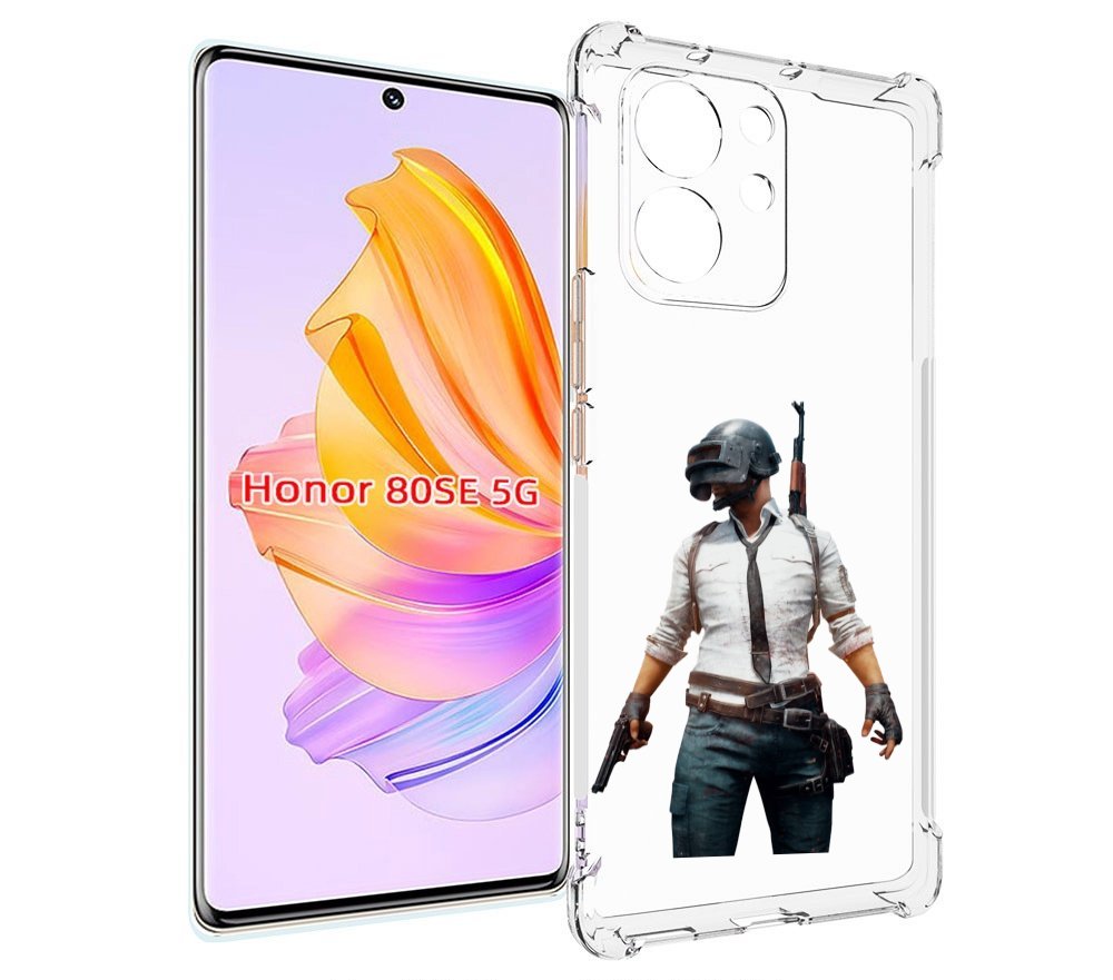 

Чехол MyPads PUBG-2 для Honor 80 SE, Прозрачный, Tocco