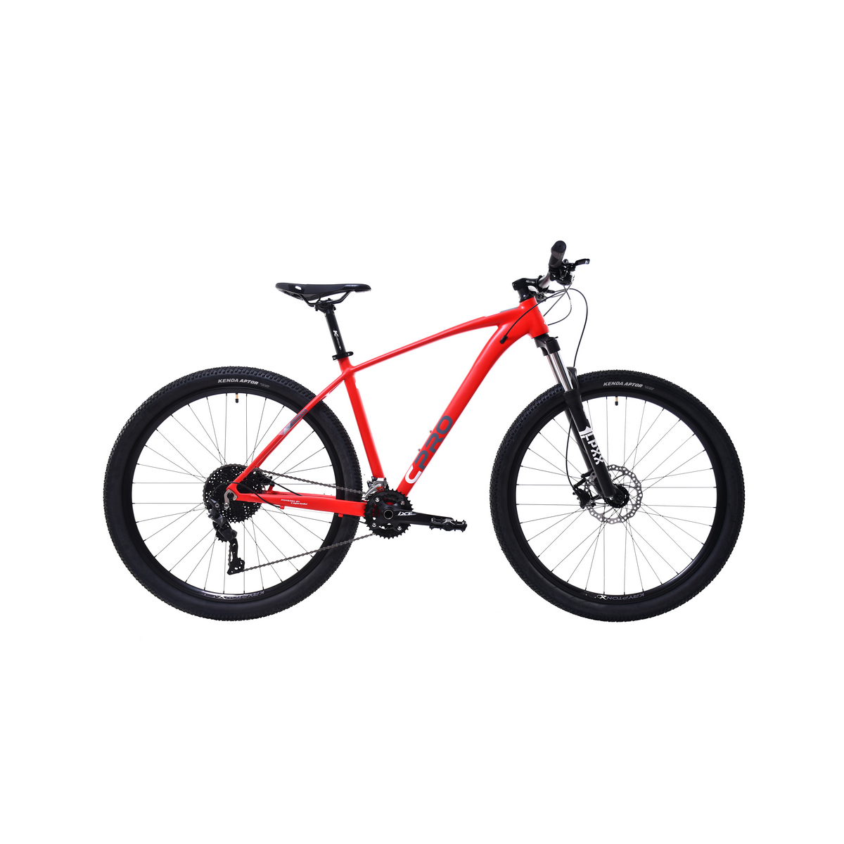 Велосипед CAPRIOLO MTB AL PHA 9.5 29'' 2 X 10, ALU 17'' красный - розовый 2024