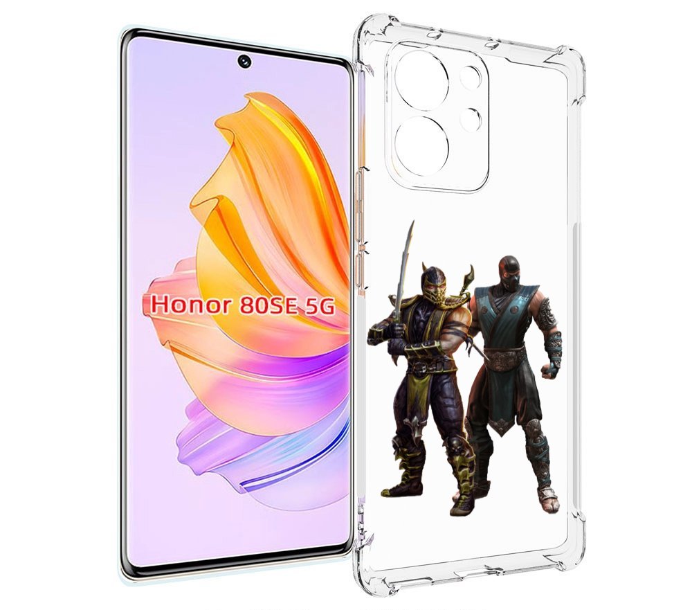 

Чехол MyPads Mortal-Kombat-1 для Honor 80 SE, Прозрачный, Tocco