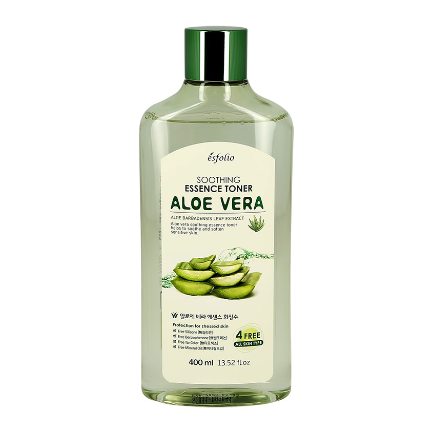 фото Тонер для лица esfolio aloe vera успокаивающий 400 мл