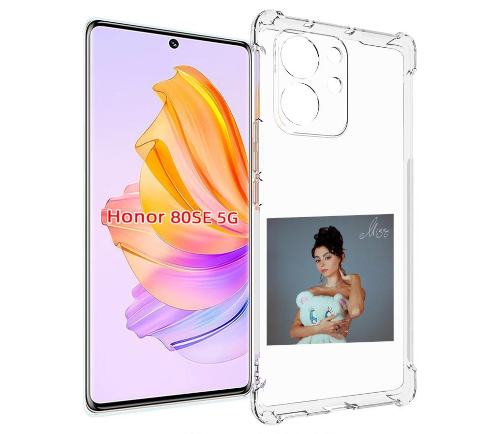 

Чехол MyPads Miss Дора для Honor 80 SE, Прозрачный, Tocco