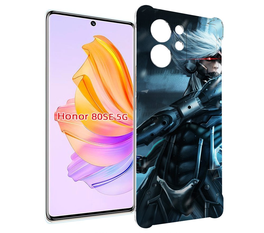 

Чехол MyPads Metal Gear Rising Revengeance для Honor 80 SE, Прозрачный, Tocco