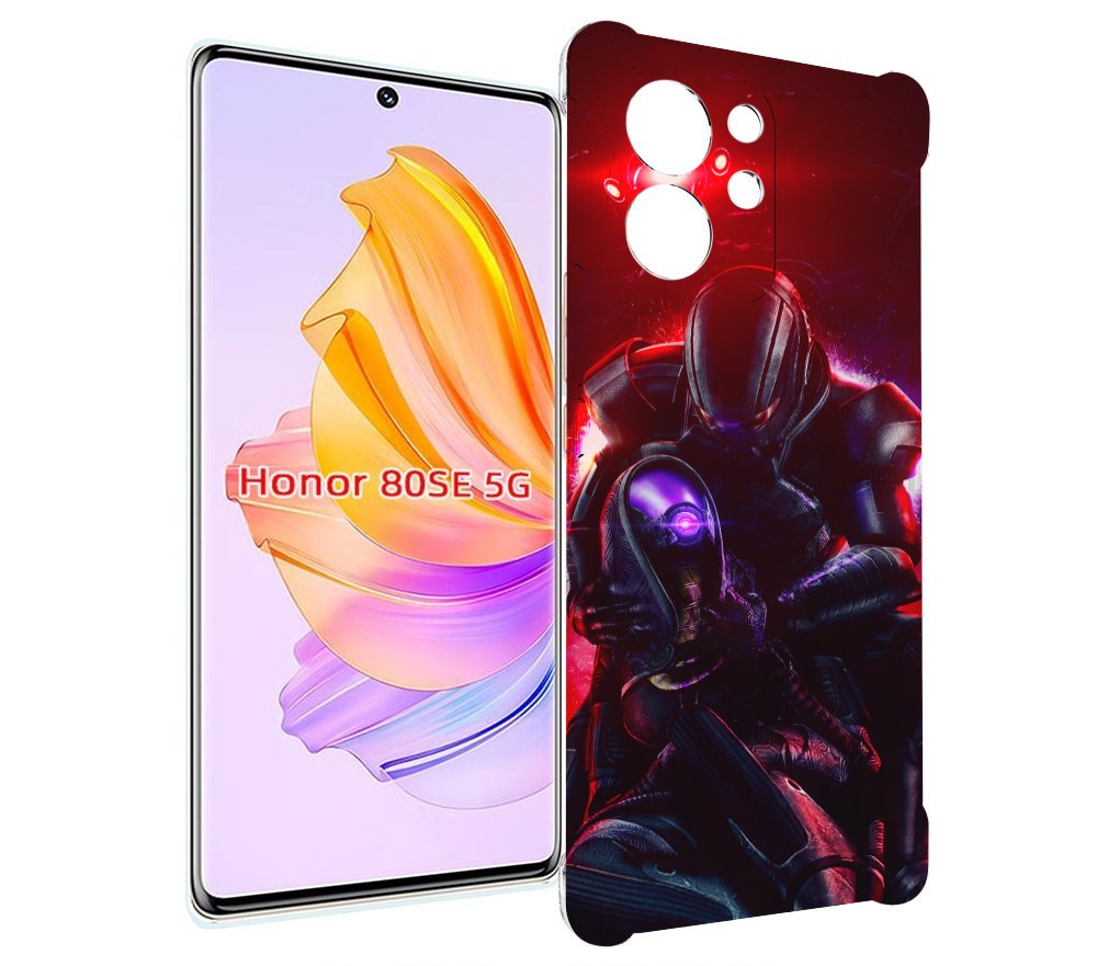

Чехол MyPads Mass Effect для Honor 80 SE, Прозрачный, Tocco