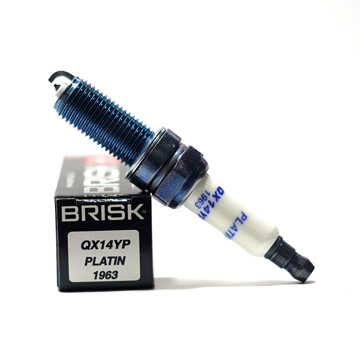 фото Brisk qx14yp свеча зажигания brisk platin qx14yp mercedes w204, w211, w212 1.8 m271