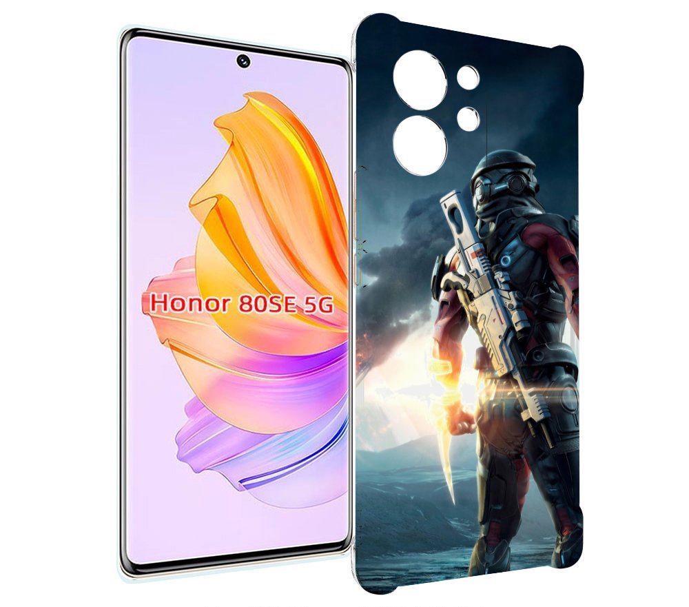 

Чехол MyPads Mass Effect Andromeda Ryder для Honor 80 SE, Прозрачный, Tocco