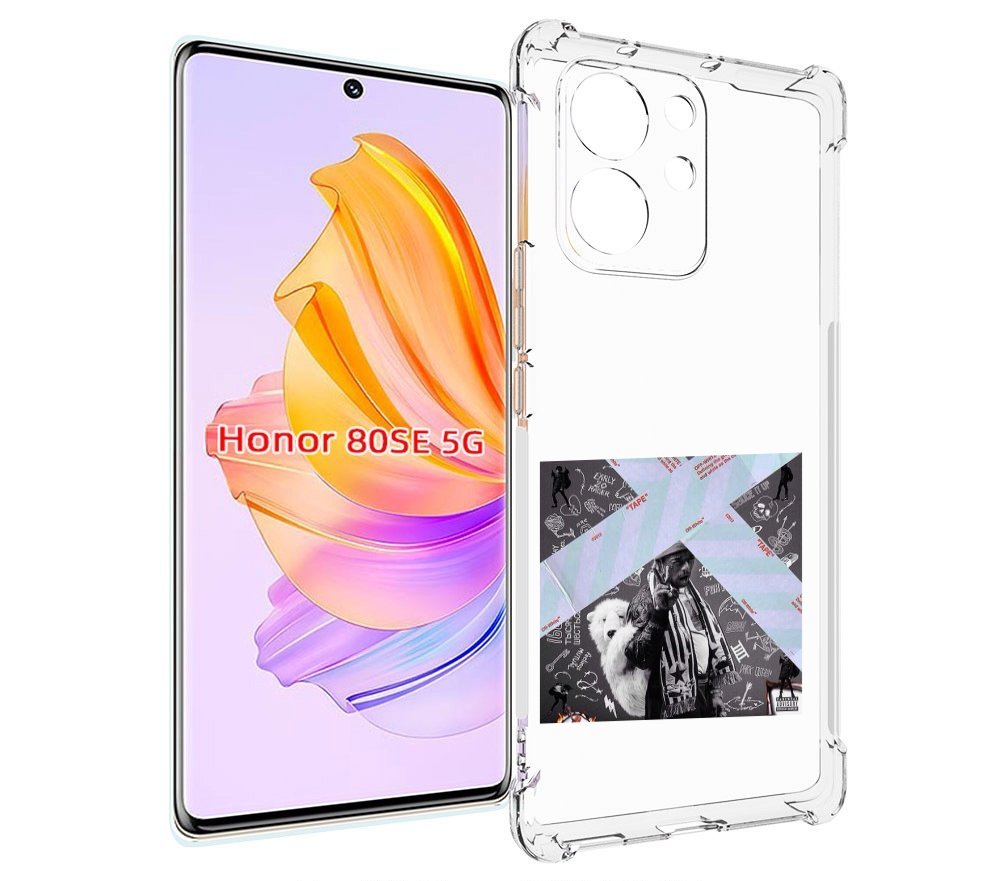 

Чехол MyPads Lil Uzi Vert - Luv Is Rage 2 для Honor 80 SE, Прозрачный, Tocco
