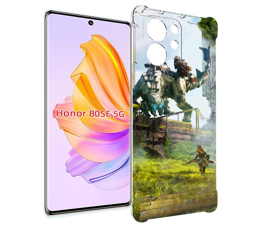 

Чехол MyPads Horizon Zero Dawn для Honor 80 SE, Прозрачный, Tocco