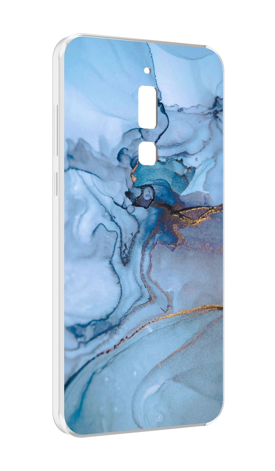 

Чехол MyPads голубой мрамор для Meizu M6T, Прозрачный, Tocco