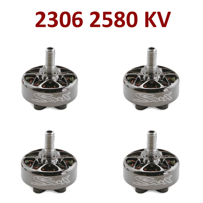 

Мотор RcinPower SmooX GTS V2 Plus 2306 2580KV, 4 шт, SmooX GTS V2 Plus 2306 2580KV Black