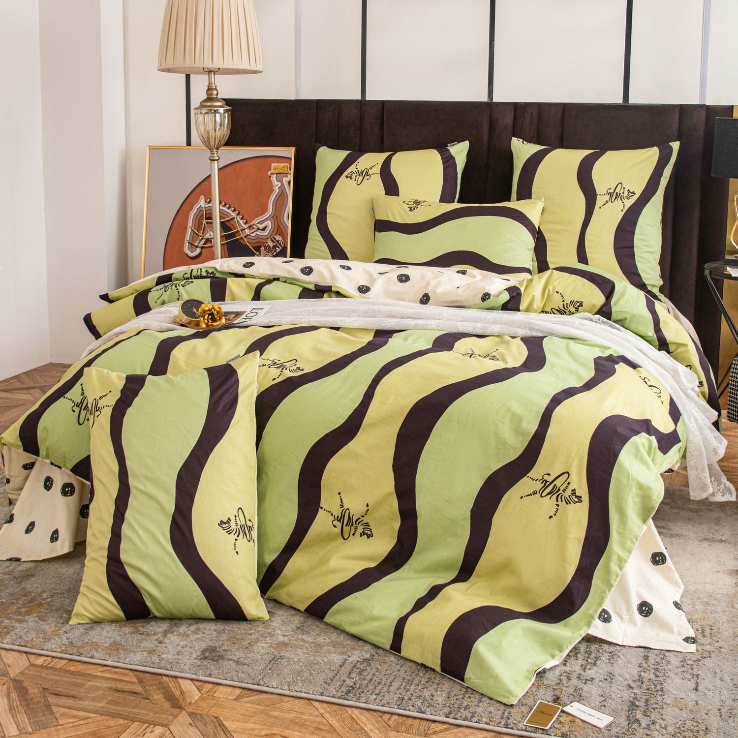 

Комплект постельного белья Ситрейд Сатин 100% хлопок 1.5 спальный наволочки 70х70, C100