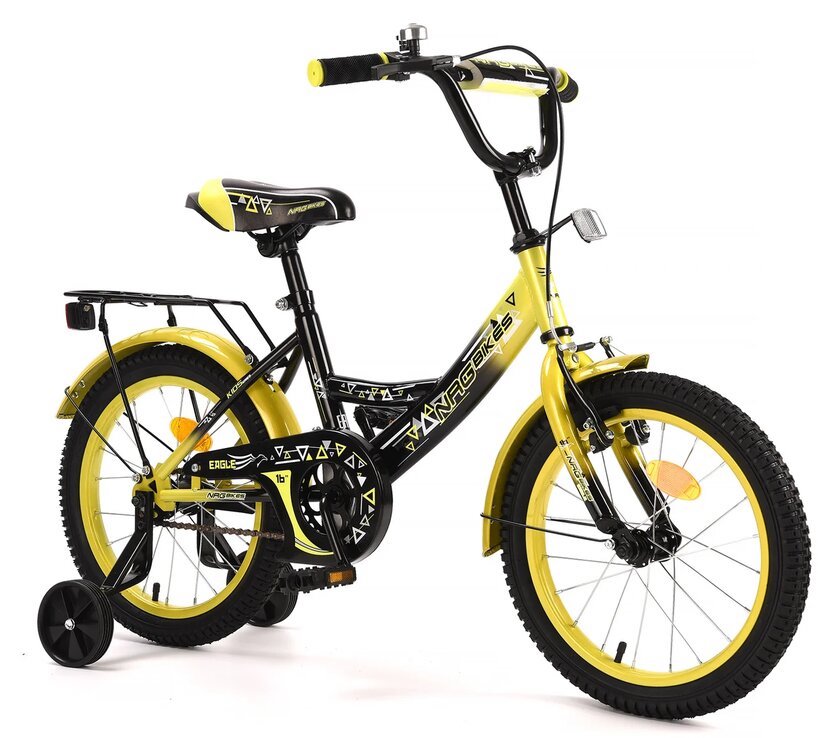 

Велосипед NRG Bikes Eagle 16" Black/Lemon УТ000012777, EAGLE