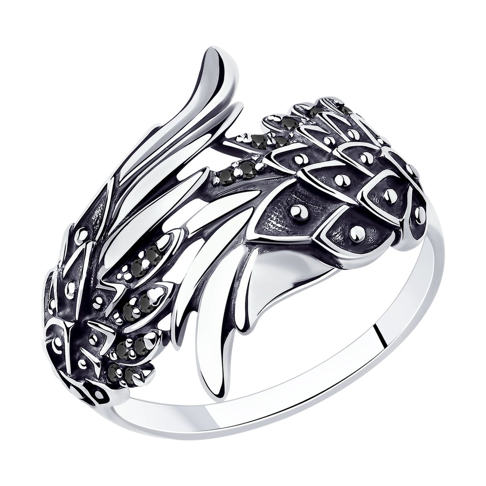 

Кольцо из серебра р. 16,5 SOKOLOV 95010096, фианит, 95010096