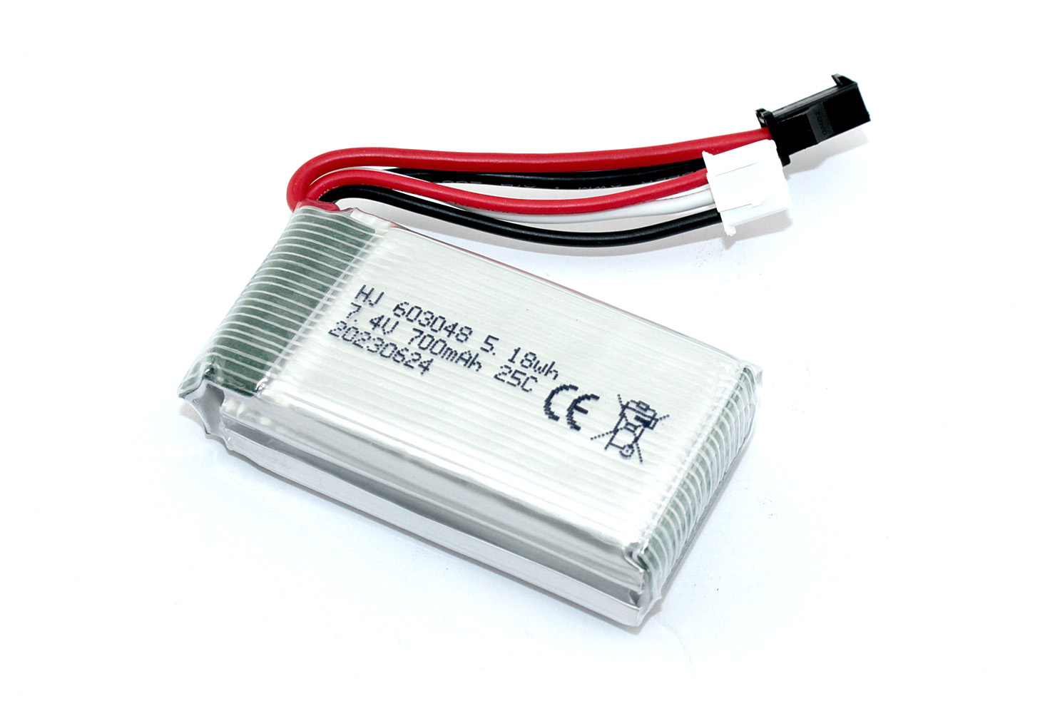 

Аккумулятор Li-Pol 7.4V 603048 700mAh SM, 603048