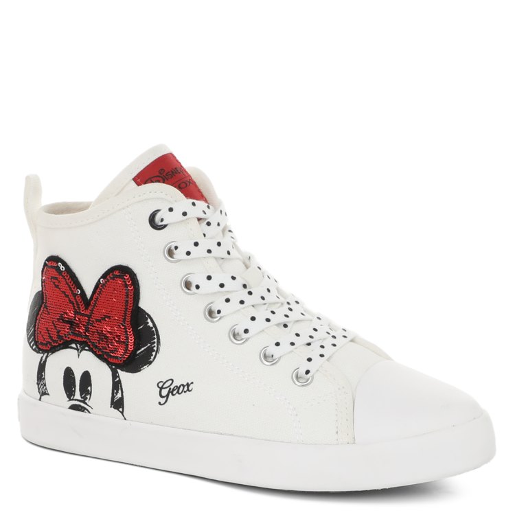 

Кеды детские GEOX JR CIAK GIRL цв.белый р.35, J0204F