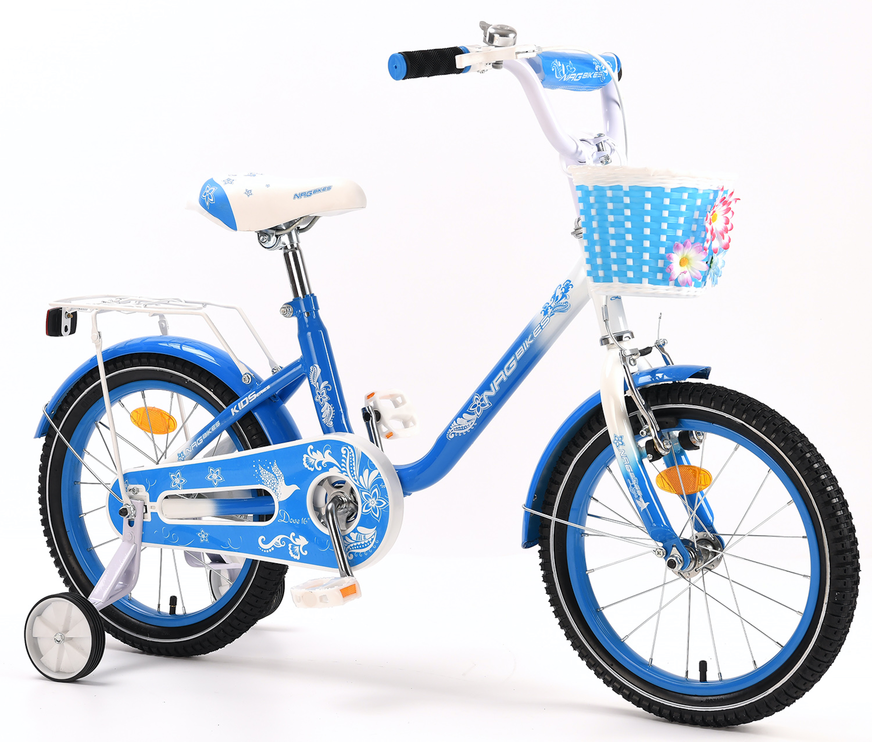 

Велосипед NRG Bikes Dove 16" Blue/White УТ000012767, DOVE