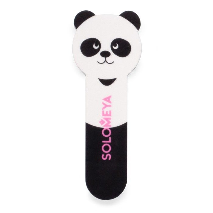 Полировка для ногтей SOLOMEYA Маленькая панда, 400/3000 грит, разноцветная панда бамбу и чудовище гундер анастасия витальевна