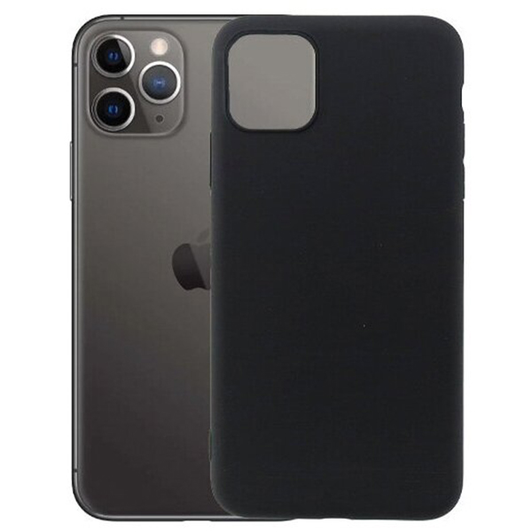 фото Чехол для iphone 11 pro max черный matte tpu nobrand