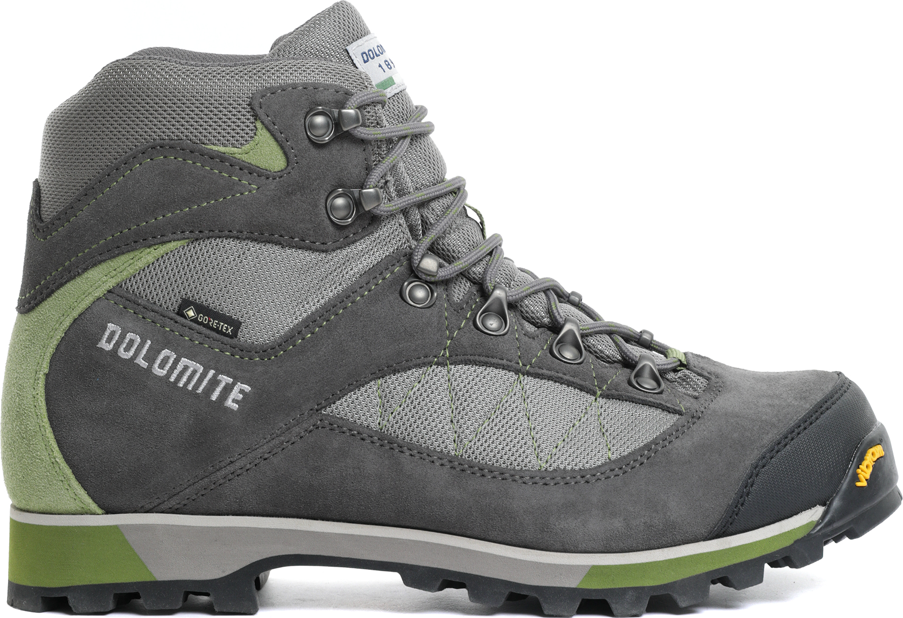 Ботинки Dolomite Zernez GTX, graphite grey/olive green, 5 UK