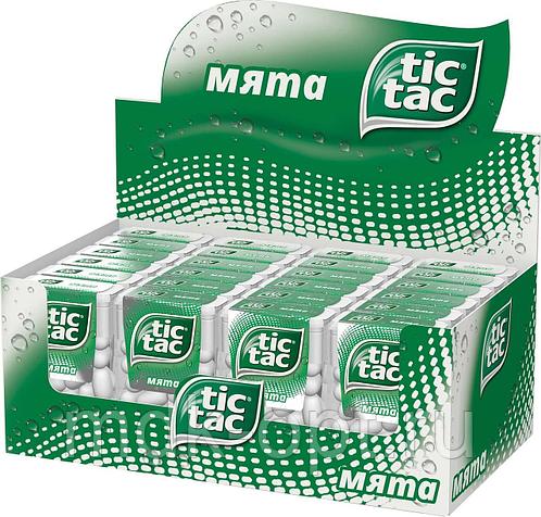 фото Драже tic tac мята 16 г- блок 12 штук