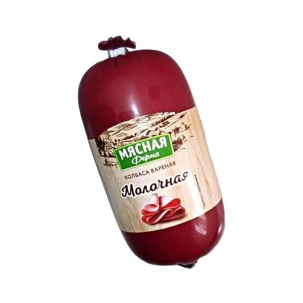 

Колбаса Мясная ферма Молочная вареная 400 г