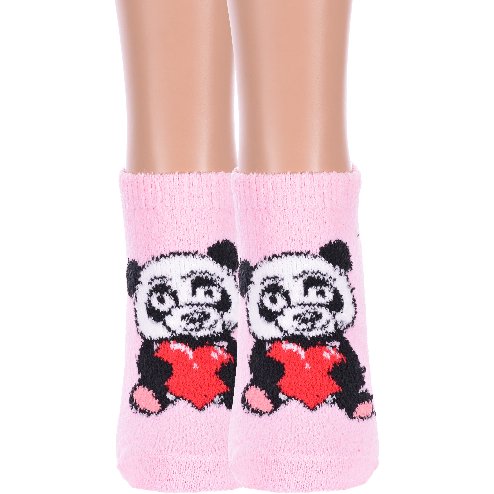 Комплект носков женских Hobby Line 2-Нжмпу2005 розовых 36-39, 2 пары