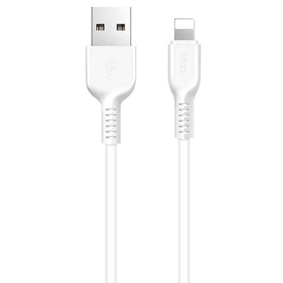 

Кабель Hoco X20 Flash USB - Lightning, 2 А, 3 м, белый, X20 Flash