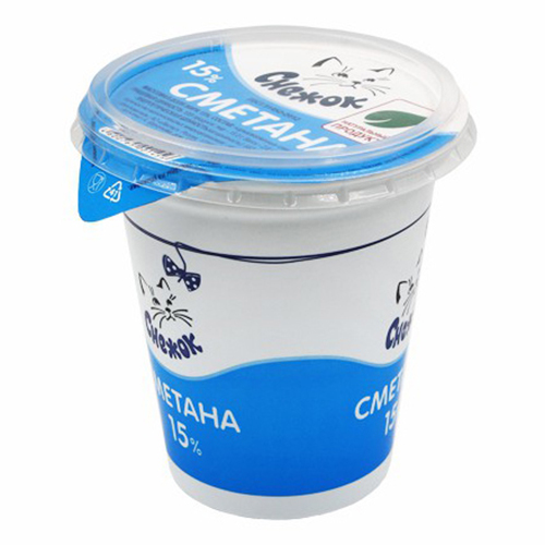 

Сметана Снежок 15% 300 г
