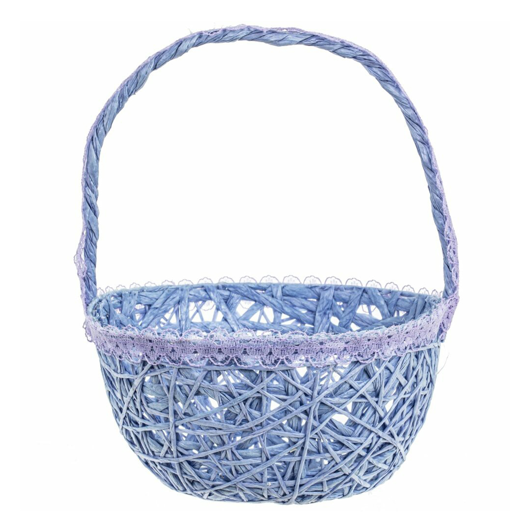 

Корзина для пасхального праздника 14x14x17 см