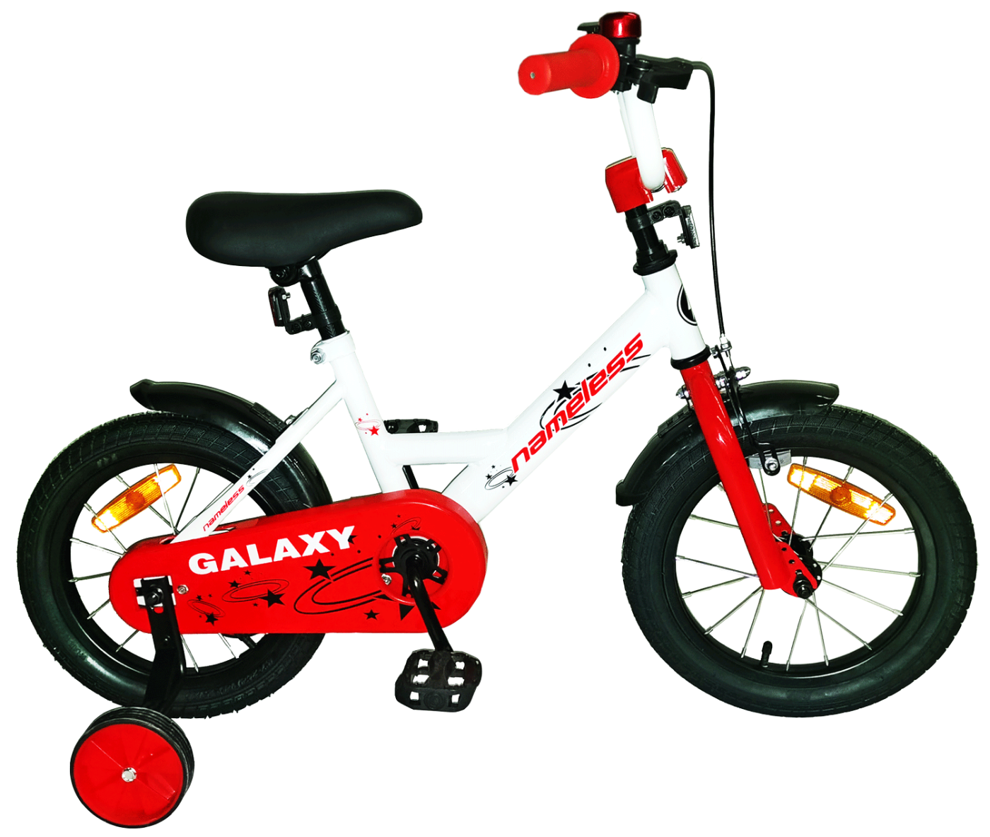Велосипед детский двухколесный 20 Nameless GALAXY, белый, красный