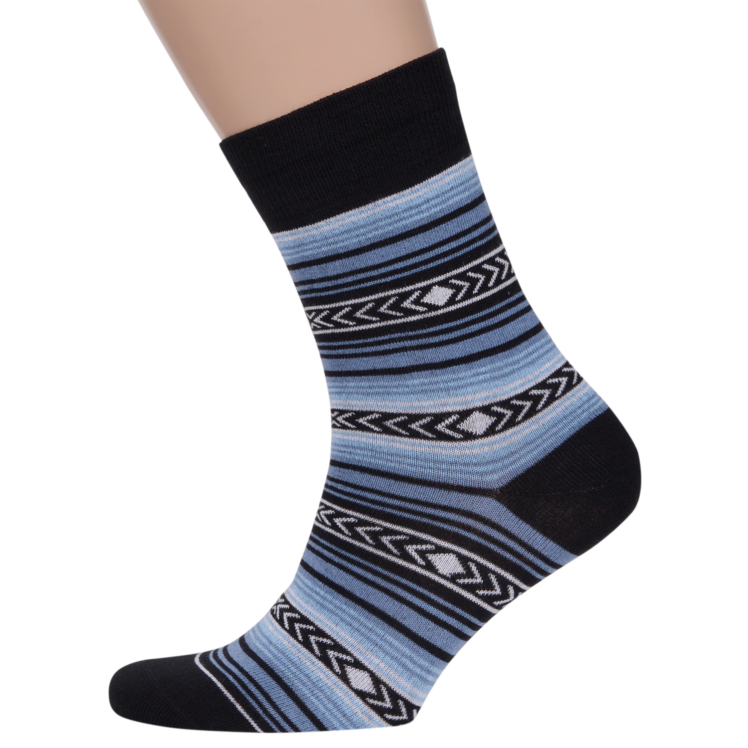 Носки мужские Para Socks X-1402 черные; синие 27