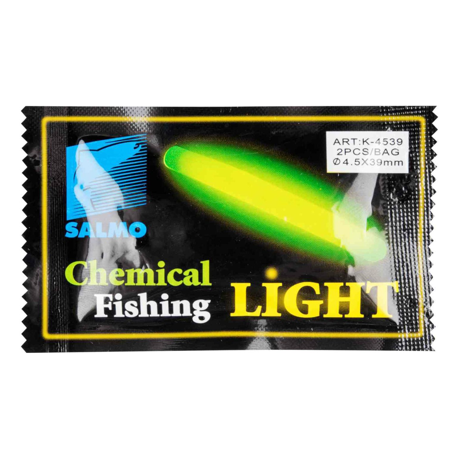 Светлячки Salmo Chemical Fishing 4,5 х 39 мм 2 шт