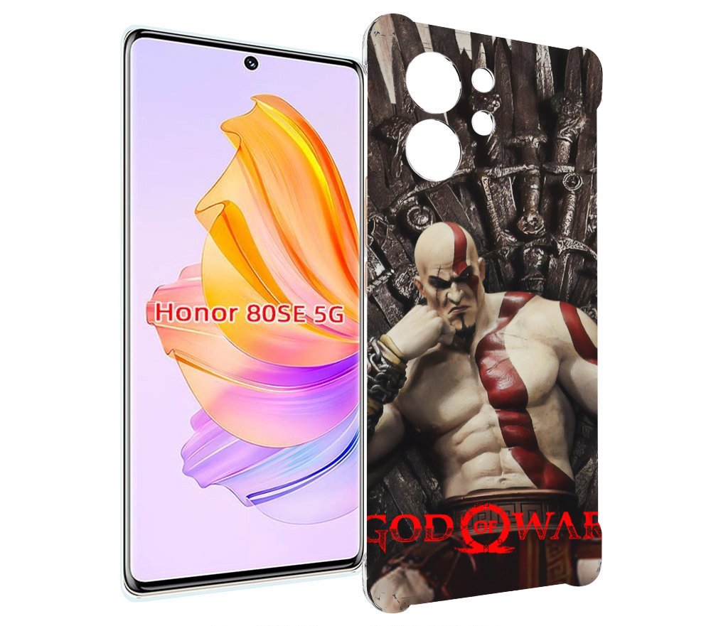 

Чехол MyPads God of War Кратос для Honor 80 SE, Прозрачный, Tocco
